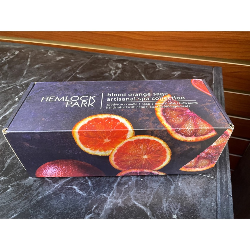 Blood Orange and Sage  Artisanal Spa Gift Box